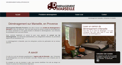 Desktop Screenshot of demenagement-marseille-provence.com